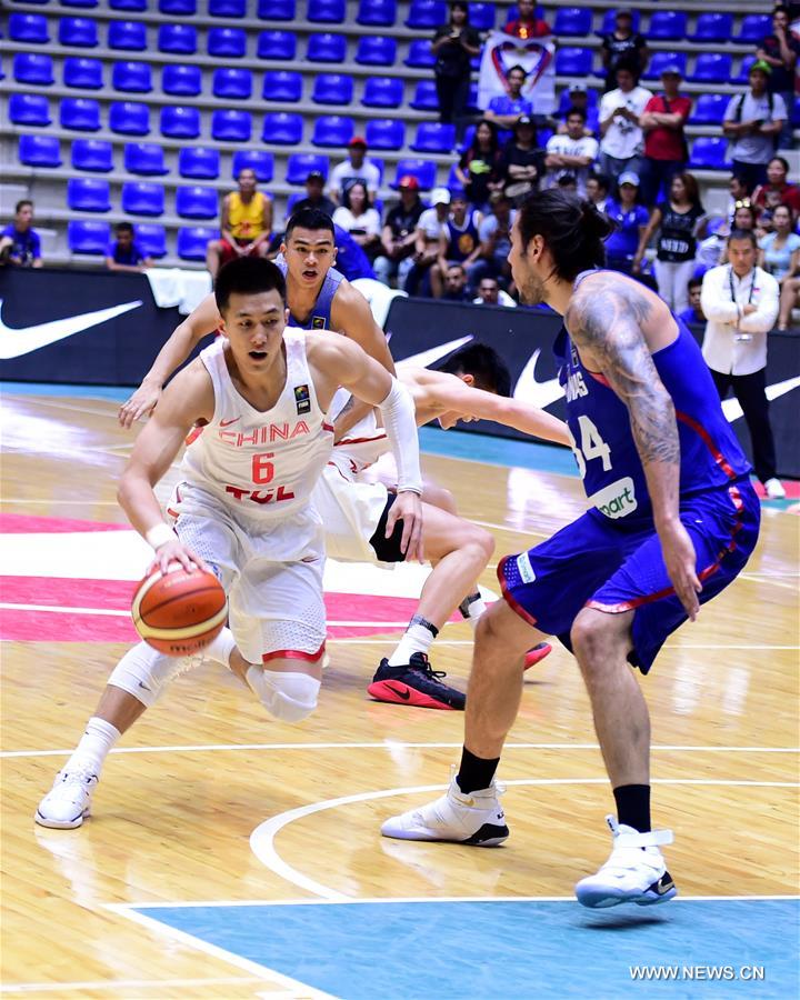 （体育）（2）篮球——男篮亚洲杯：中国负菲律宾
