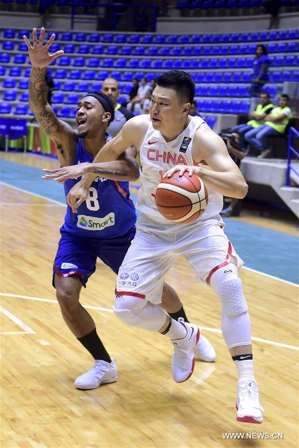 （体育）（7）篮球——男篮亚洲杯：中国负菲律宾