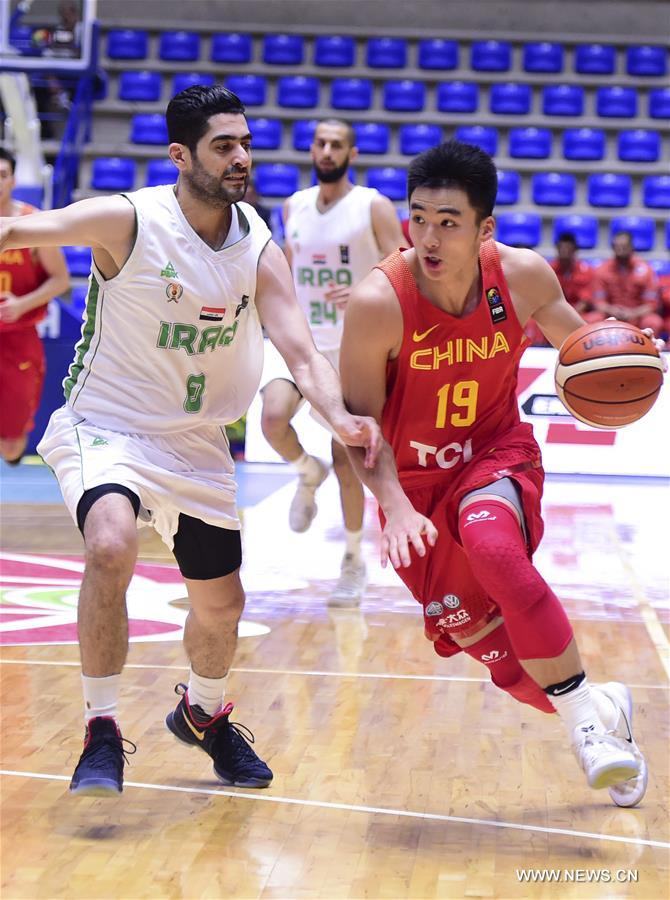 （体育）（3）篮球——男篮亚洲杯小组赛：中国胜伊拉克