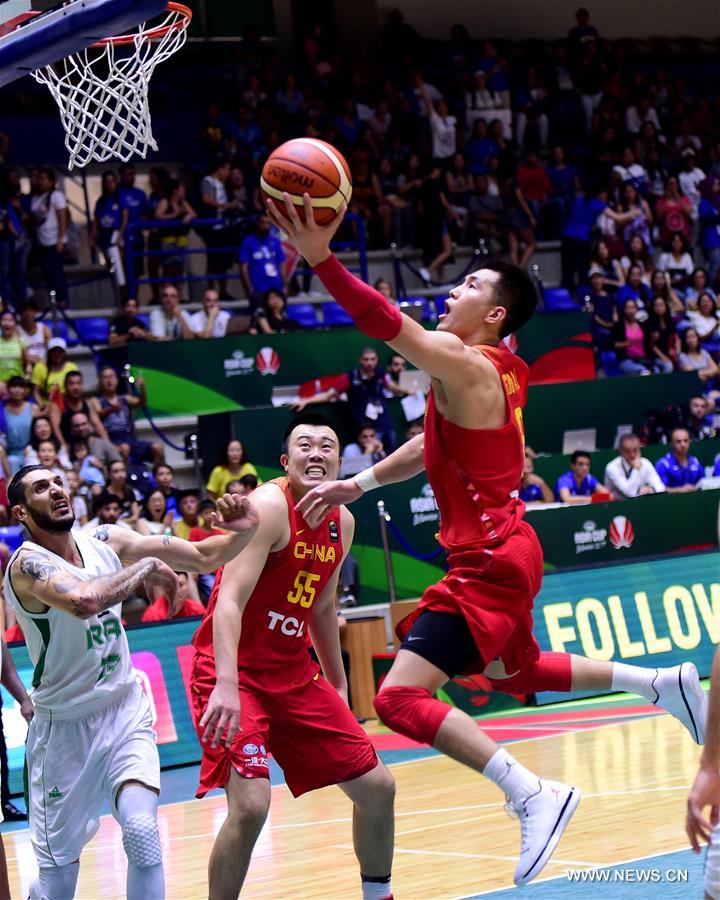 （体育）（5）篮球——男篮亚洲杯小组赛：中国胜伊拉克