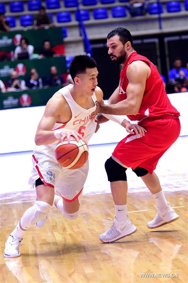 （体育）（3）篮球——男篮亚洲杯：中国队晋级八强