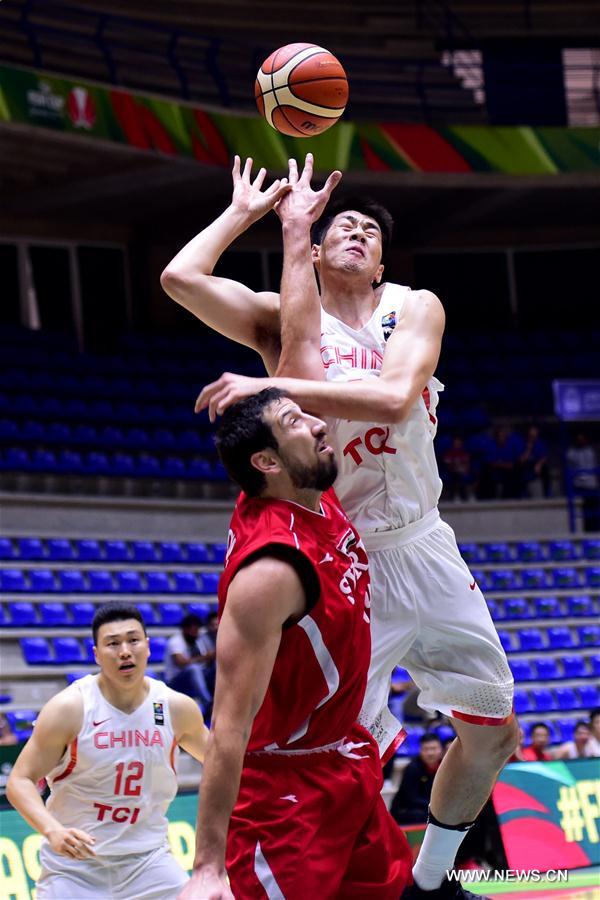 （体育）（4）篮球——男篮亚洲杯：中国队晋级八强
