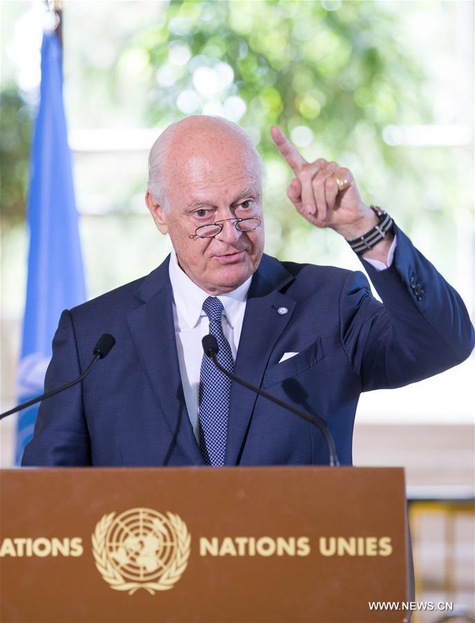 （国际）（4）联合国特使说具“实质意义”的叙问题日内瓦和谈将于10月举行
