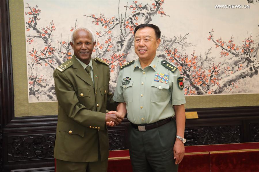 （XHDW）范长龙会见埃塞俄比亚国防军总参谋长