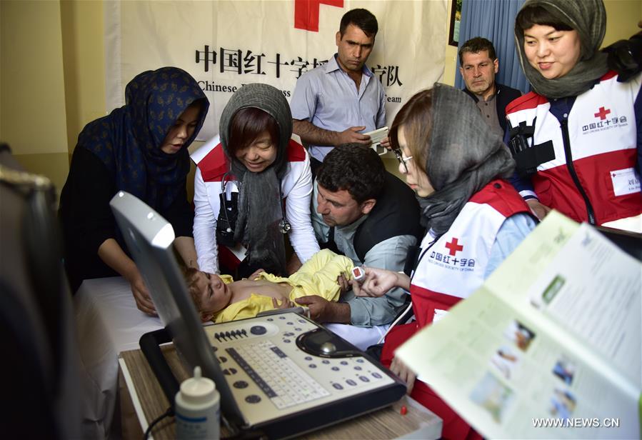（国际·图文互动）（3）中国红基会“一带一路”大病患儿人道救助计划启动阿富汗行动