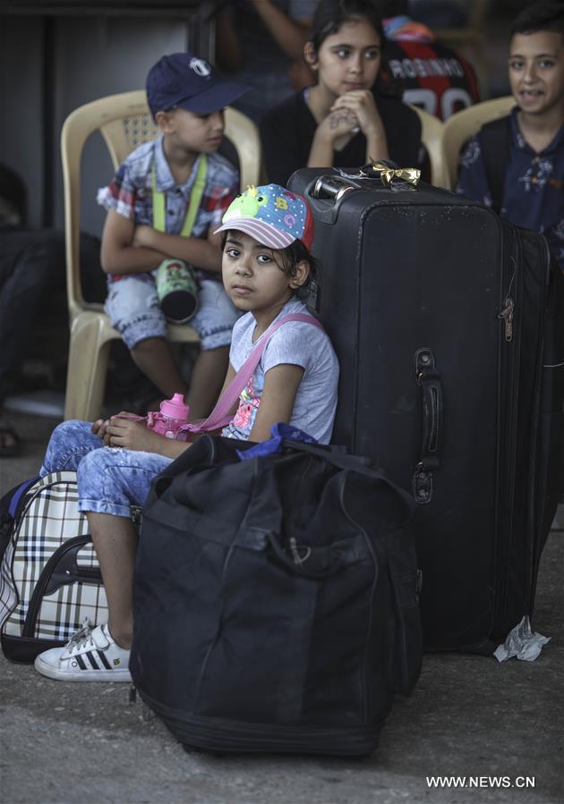 MIDEAST-GAZA-RAFAH CROSSING-REOPEN