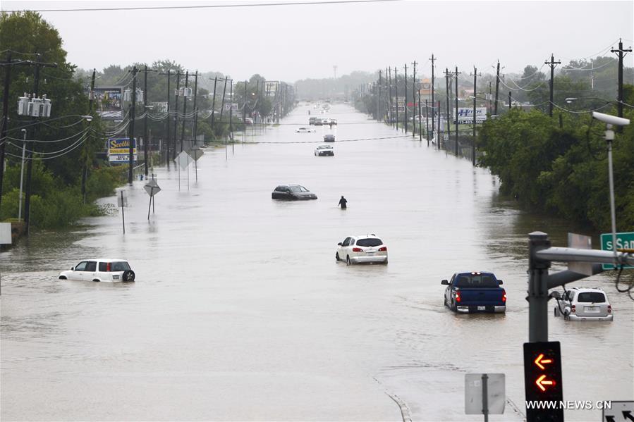 U.S.-TEXAS-HOUSTON-FLOOD