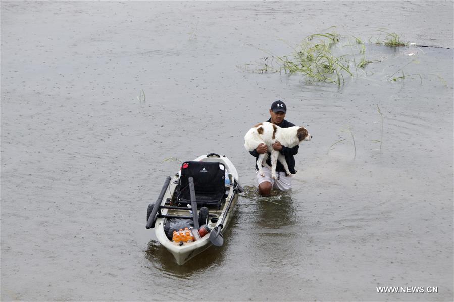 U.S.-TEXAS-HOUSTON-FLOOD