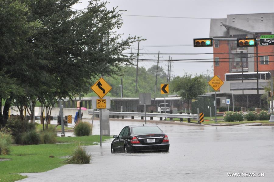 U.S.-TEXAS-HOUSTON-FLOOD