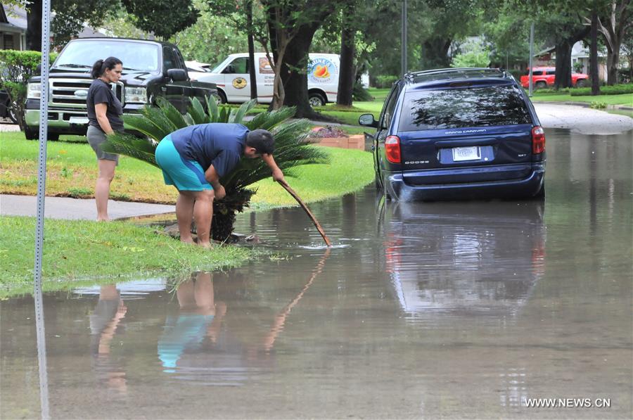 U.S.-TEXAS-HOUSTON-FLOOD