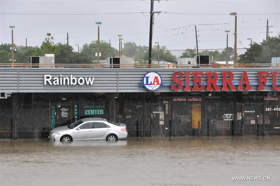 U.S.-TEXAS-HOUSTON-FLOOD