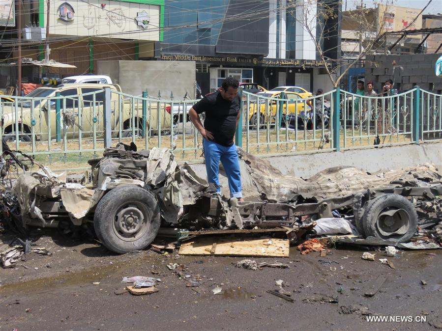 IRAQ-BAGHDAD-CAR BOMBING
