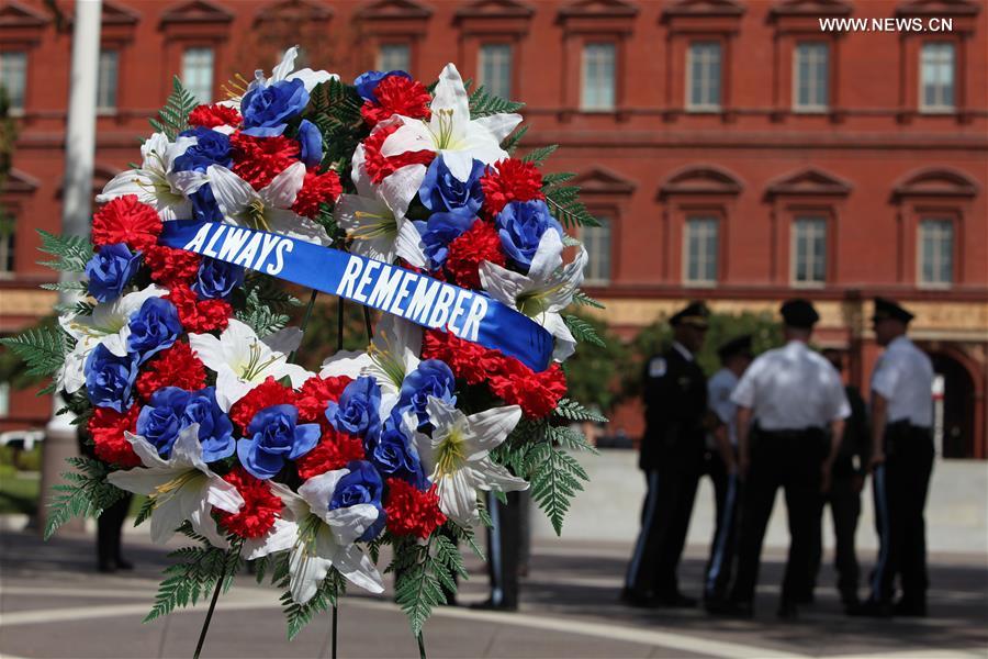 （国际）（2）华盛顿举办活动悼念&ldquo;9&middot;11&rdquo;事件遇难者