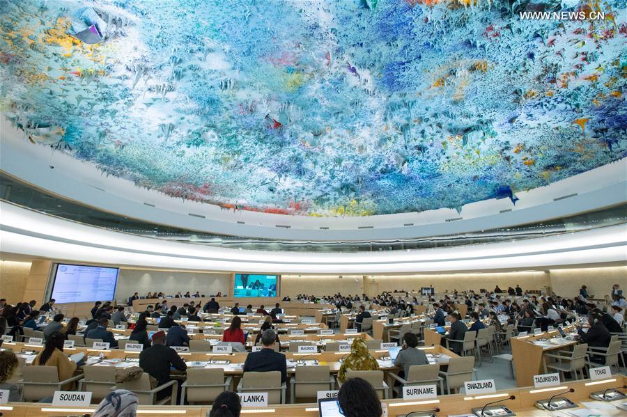 （XHDW）（3）中国代表140个国家发表关于加强人权对话与合作的联合声明 