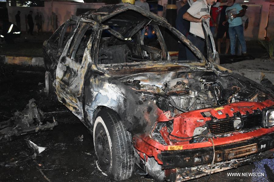 （国际）（2）伊拉克基尔库克市发生汽车炸弹袭击致3死9伤