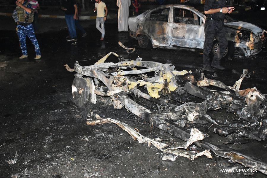 （国际）（3）伊拉克基尔库克市发生汽车炸弹袭击致3死9伤