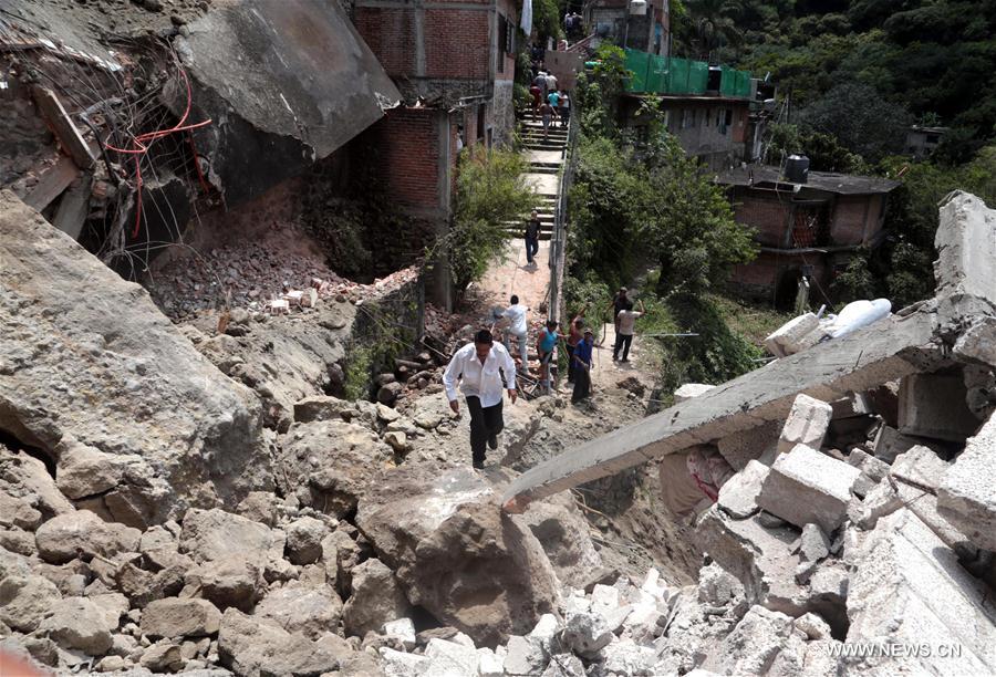 （国际）（1）墨西哥中部地震遇难人数升至120人