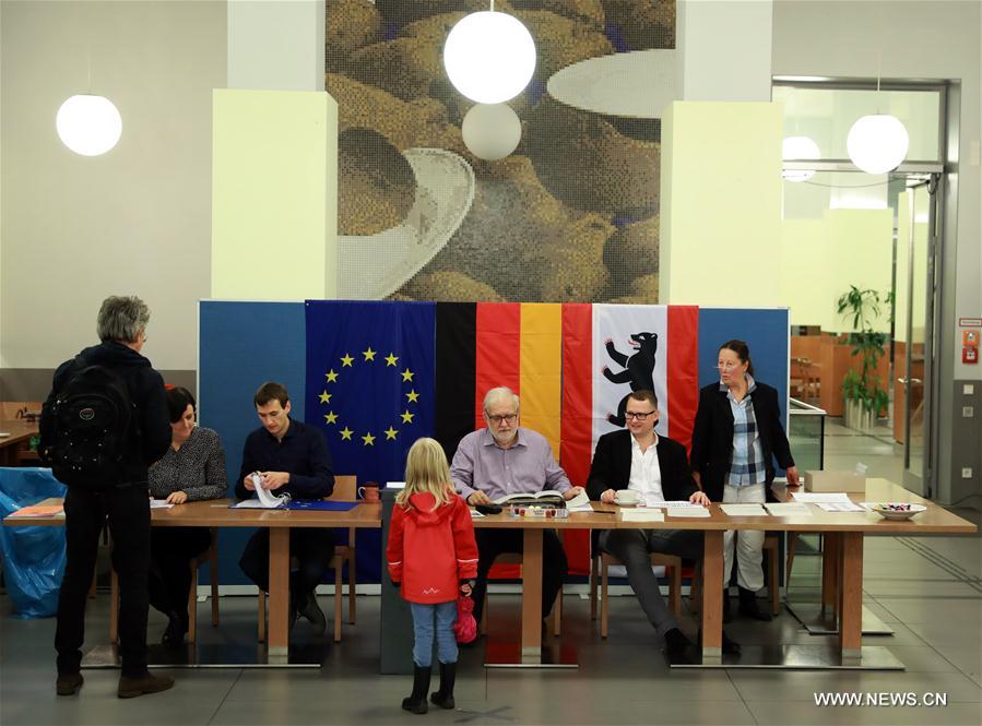 （国际）（12）德国举行联邦议院选举