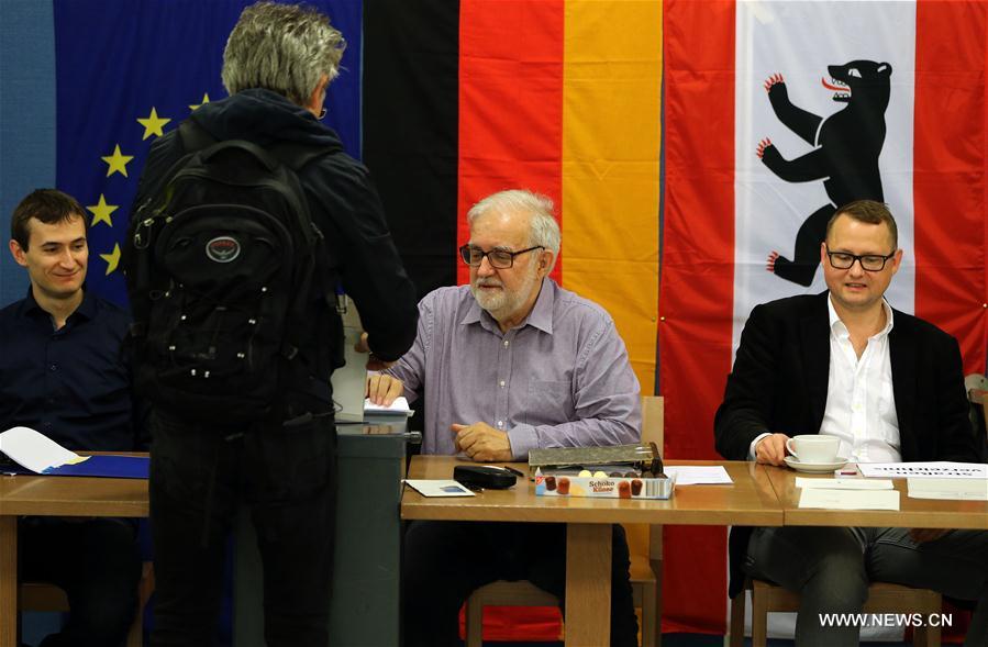 （国际）（10）德国举行联邦议院选举