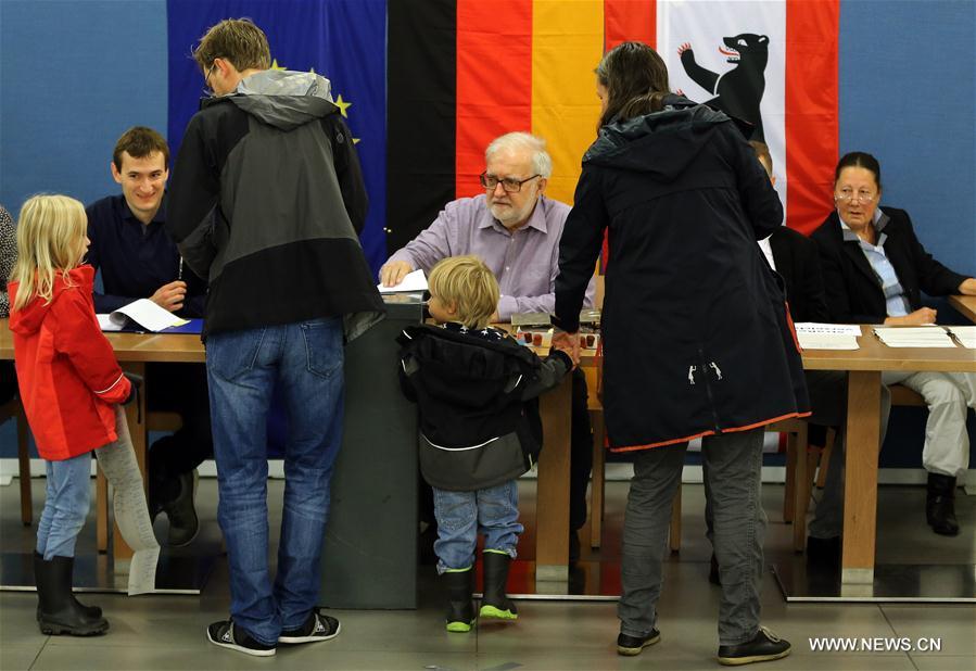 （国际）（9）德国举行联邦议院选举