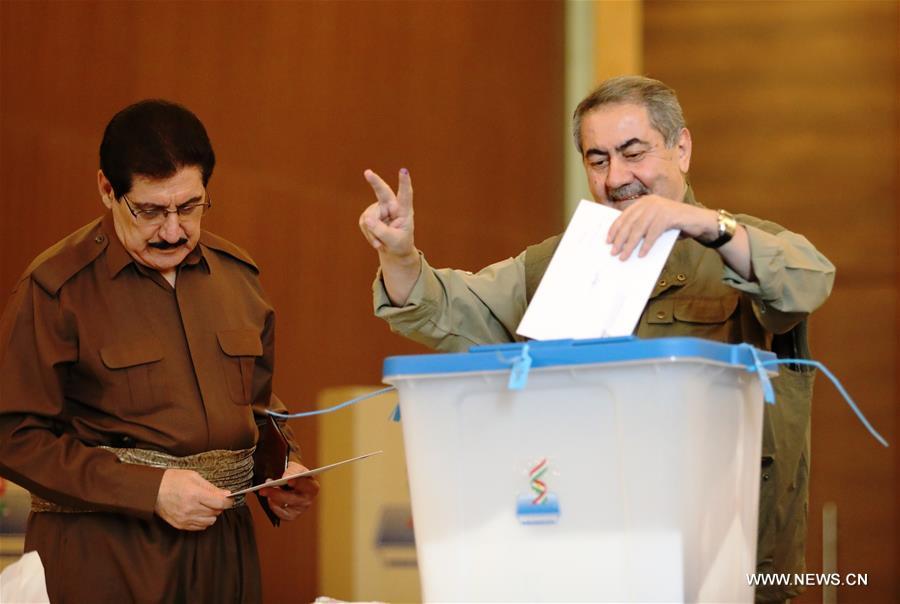 IRAQ-ERBIL-KURDS-VOTE 