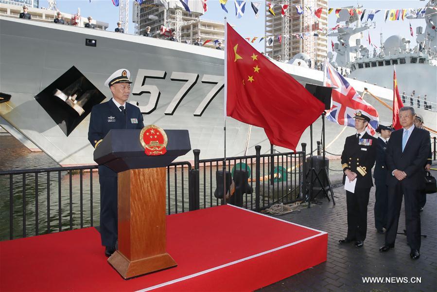 （国际）（3）中国海军第二十六批护航编队访问英国