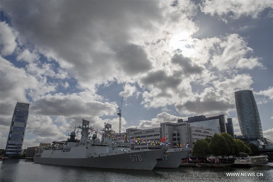 （国际）（5）中国海军第二十六批护航编队访问英国