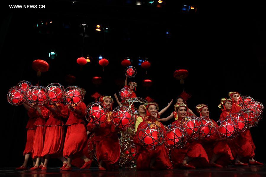 （XHDW）（2）中国艺术团在安曼演出 庆祝中约建交40周年