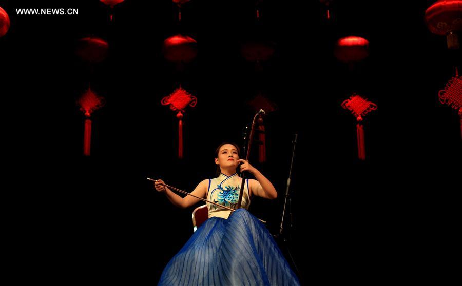 （XHDW）（4）中国艺术团在安曼演出 庆祝中约建交40周年