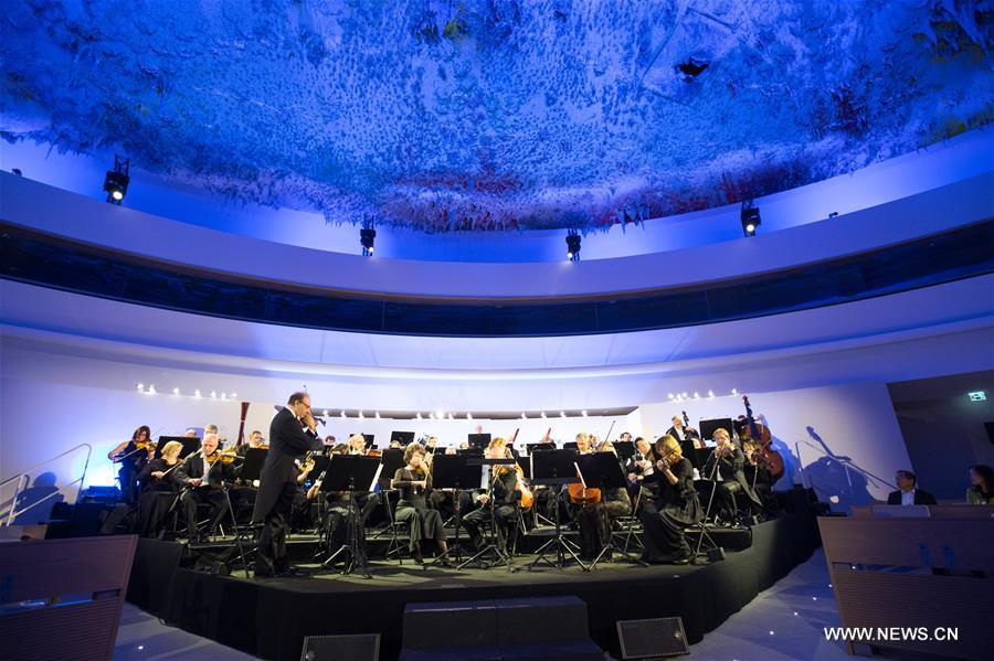 （国际）（3）多国音乐家在日内瓦万国宫举办“丝绸之路”音乐会 