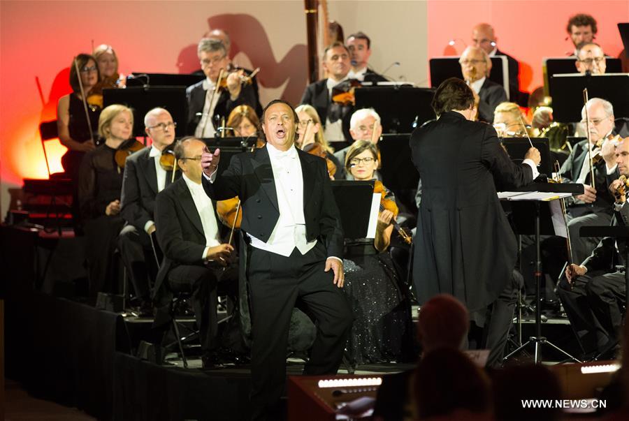 （国际）（2）多国音乐家在日内瓦万国宫举办“丝绸之路”音乐会 