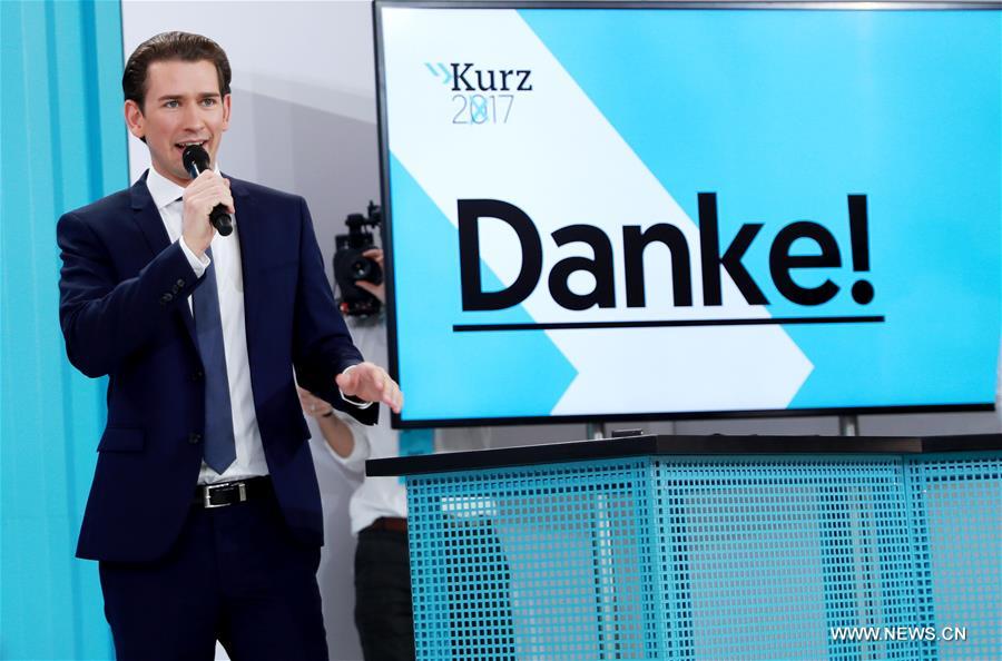 （XHDW）（2）奥地利人民党在国民议会选举中得票率第一 
