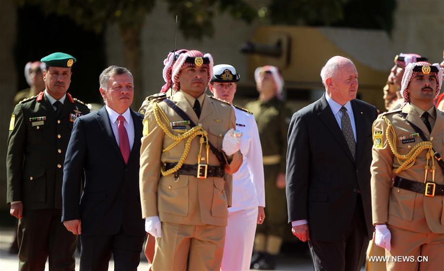 الصورة: الحاكم العام لأستراليا يزور الأردن