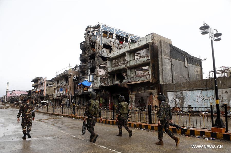 （国际）（1）菲律宾总统宣布马拉维市已获解放 