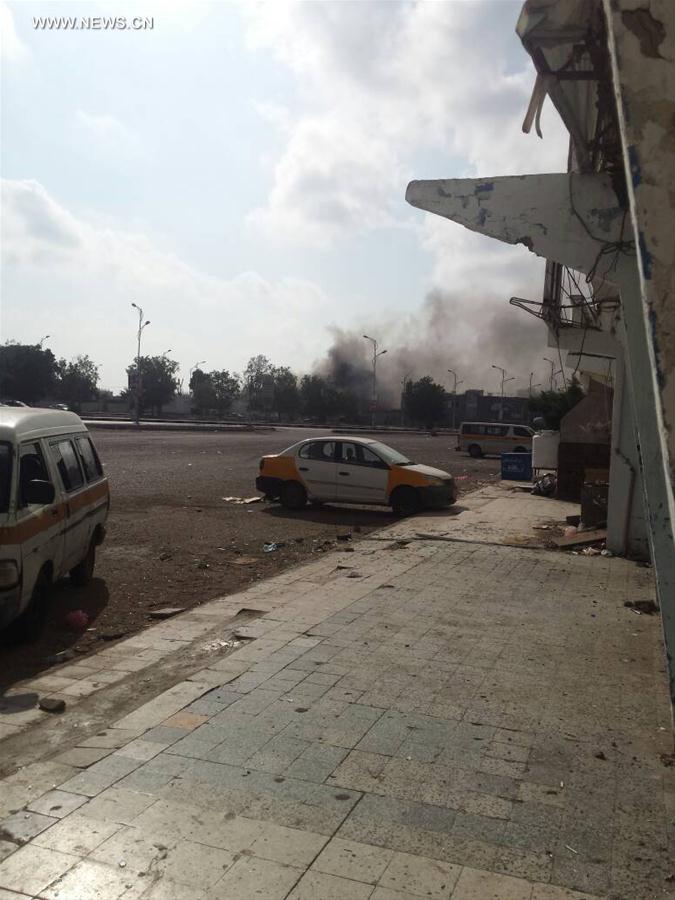 الصورة: 4 قتلى من الأمن بهجوم استهدف مقرًا أمنيًا في عدن جنوبي اليمن
