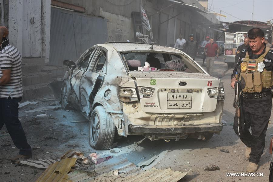 （国际）（1）伊拉克北部发生自杀式袭击5人丧生