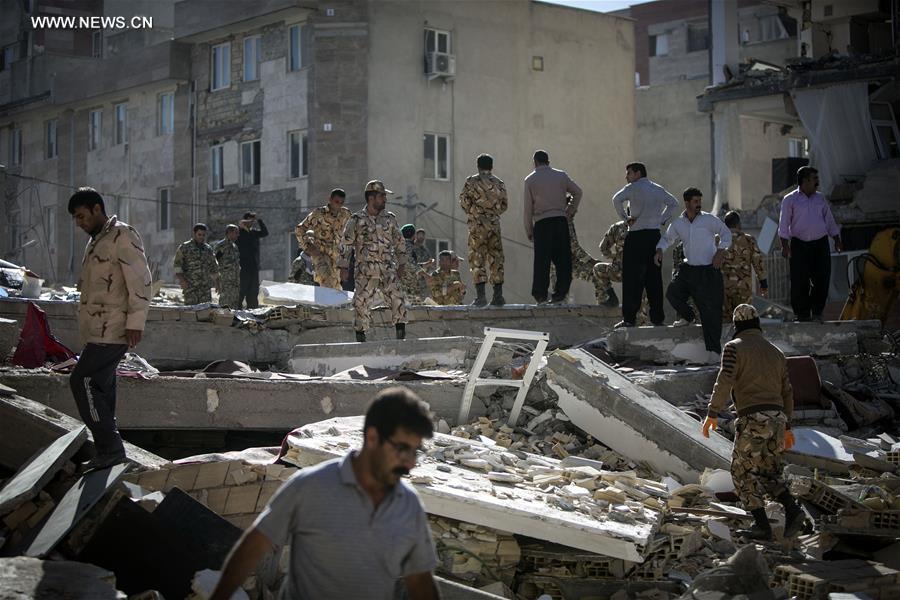 （国际）（7）伊拉克强震造成伊朗边境至少328人死亡