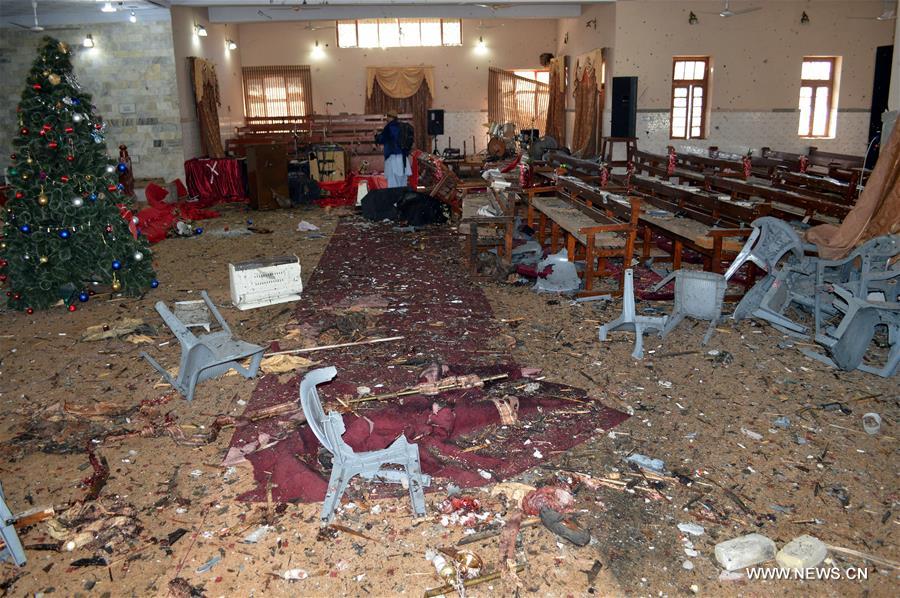 PAKISTAN-QUETTA-CHURCH-BLAST