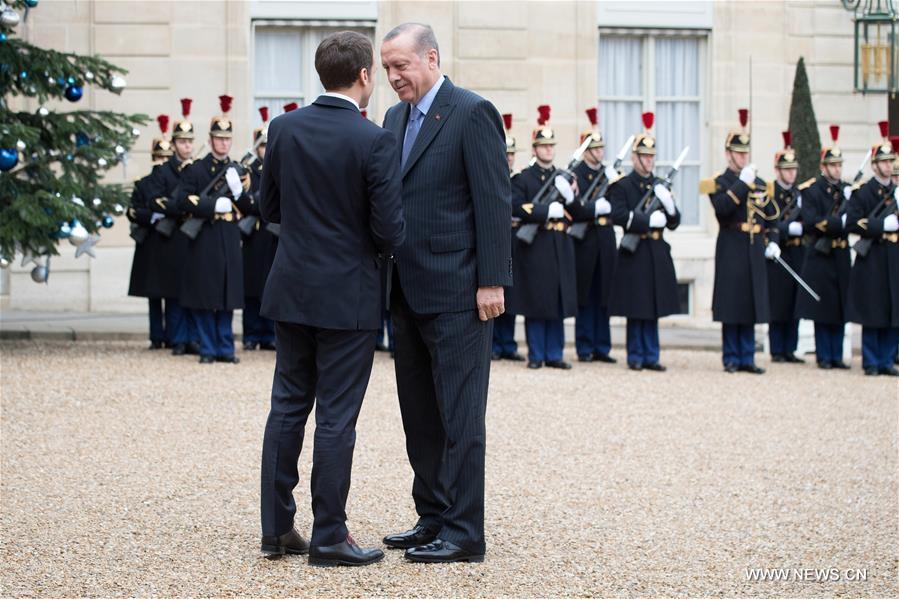 （国际）（2）土耳其总统埃尔多安访问法国
