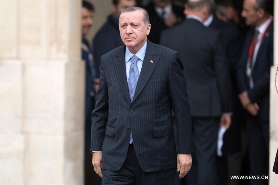 （国际）（3）土耳其总统埃尔多安访问法国