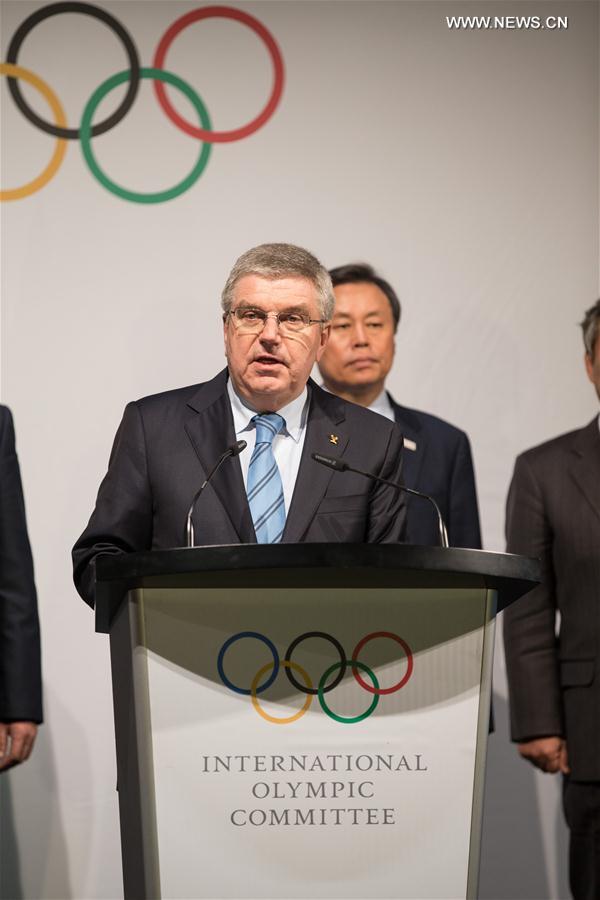 （体育）（6）国际奥委会就朝鲜参加冬奥会事宜举行四方会议