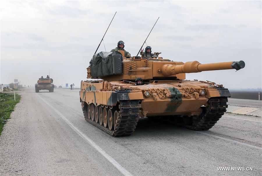 （国际）（7）土耳其开始对叙北部阿夫林的地面军事行动