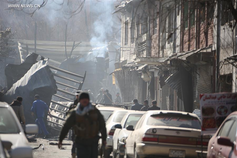 （国际）（2）阿富汗喀布尔市区爆炸致上百人死伤