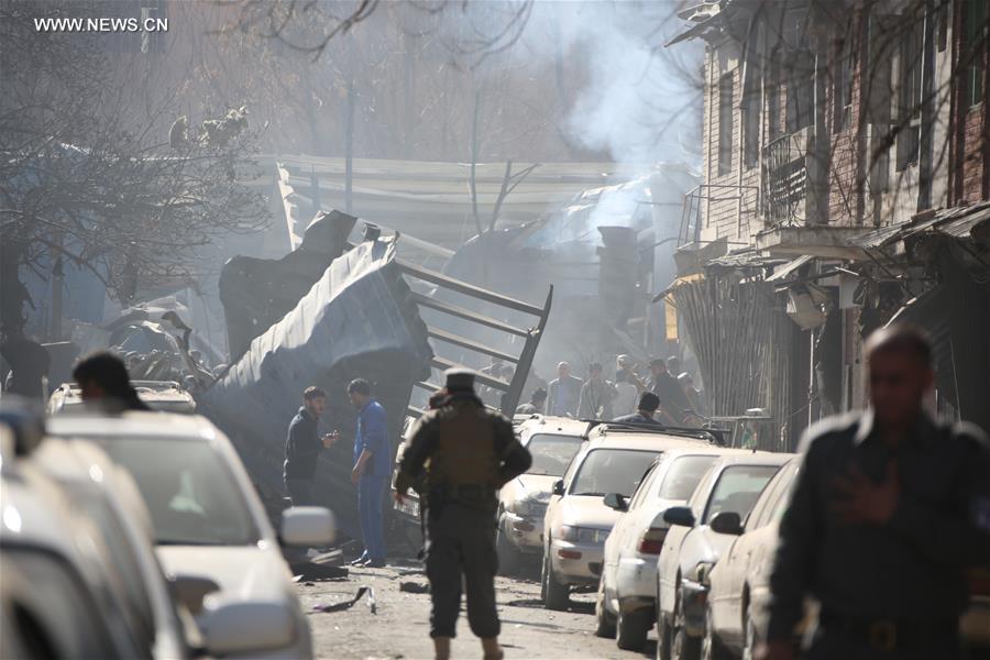 （国际）（3）阿富汗喀布尔市区爆炸致上百人死伤
