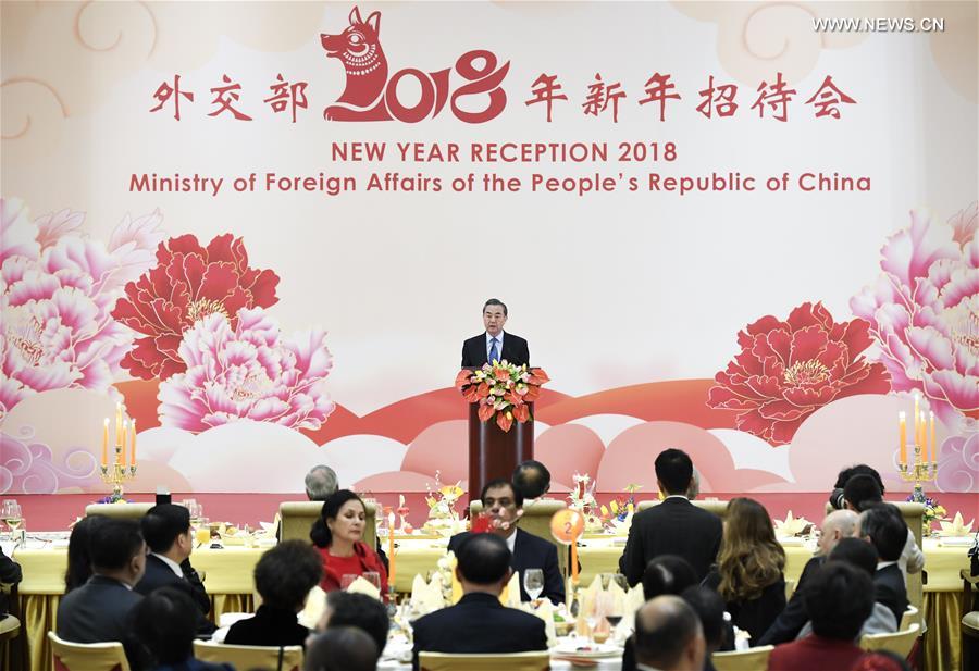 CHINA-BEIJING-MINISTRY OF FOREIGN AFFAIRS-RECEPTION (CN)