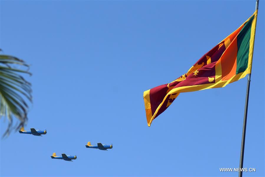 （国际）（5）斯里兰卡举行阅兵庆祝独立70周年