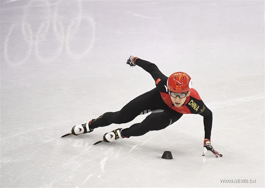 （冬奥会）（3）短道速滑——男子500米预赛：武大靖晋级四分之一决赛