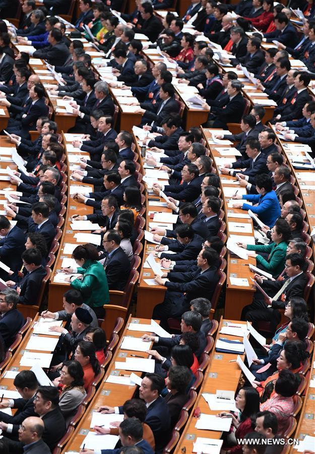 （两会·政协开幕）（3）全国政协十三届一次会议在京开幕