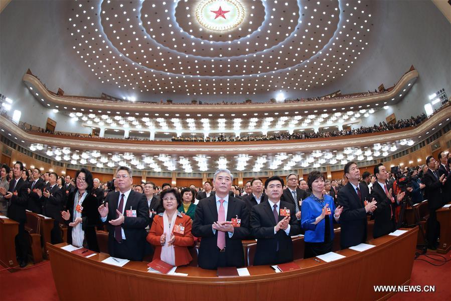 （两会·政协开幕）（4）全国政协十三届一次会议在京开幕