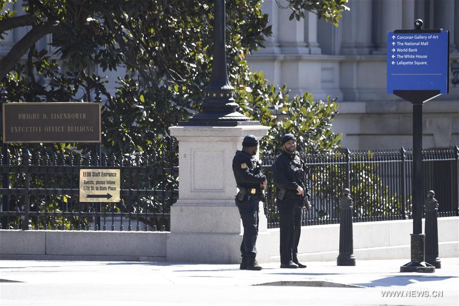 （国际）（4）美国特勤局说一名男子在白宫附近开枪自伤